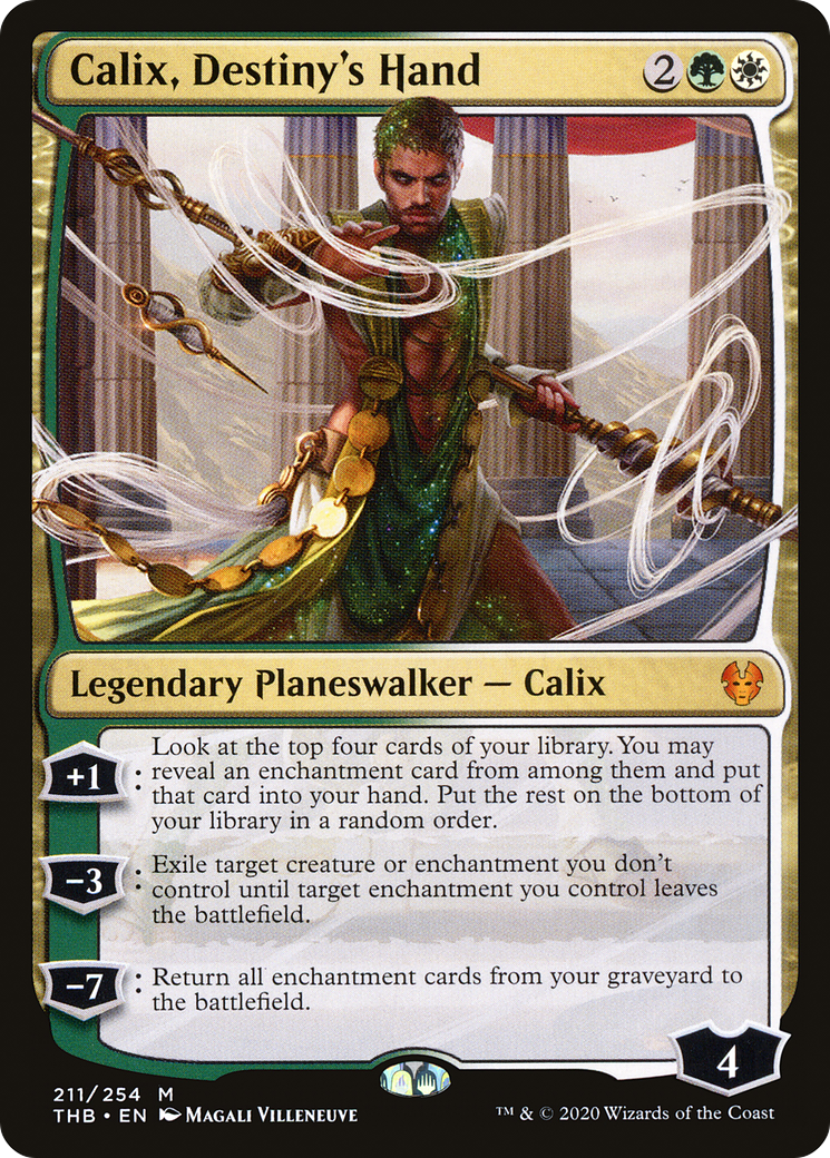 Calix, Destiny's Hand (THB-211) [Theros Beyond Death]