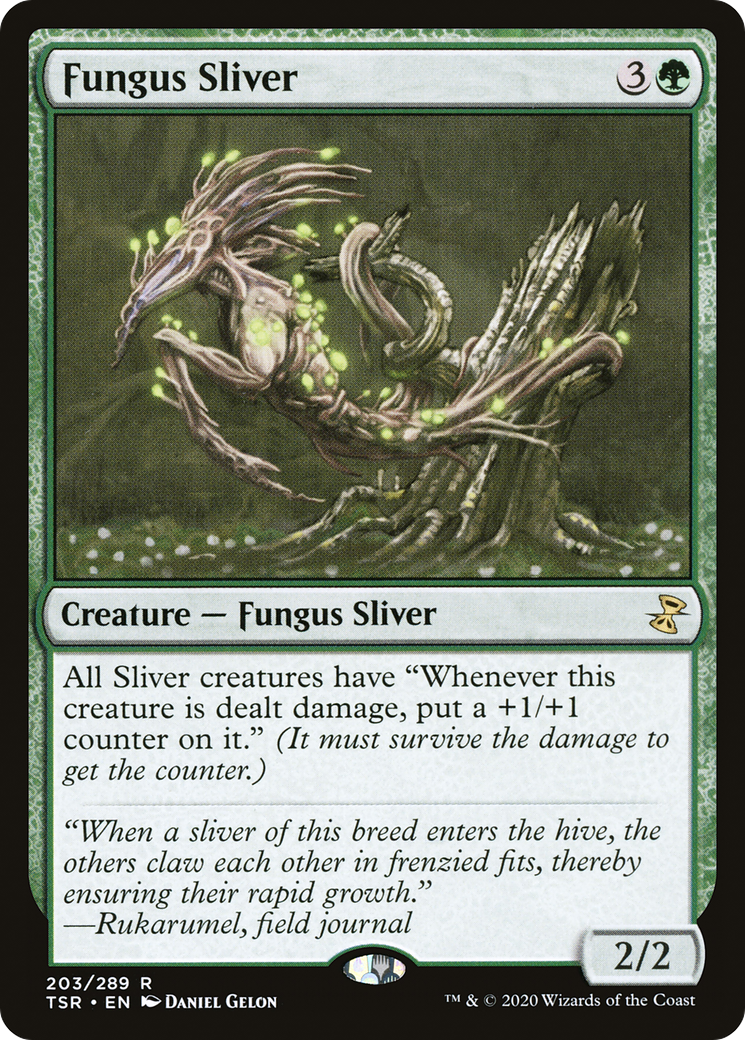 Fungus Sliver (TSR-203) [Time Spiral Remastered] Foil