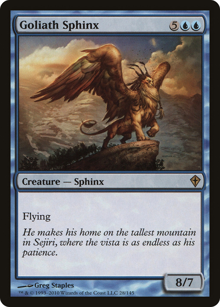 Goliath Sphinx (WWK-028) [Worldwake]