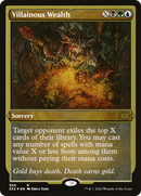 Villainous Wealth (Foil Etched) (2X2-550) [Double Masters 2022] Foil