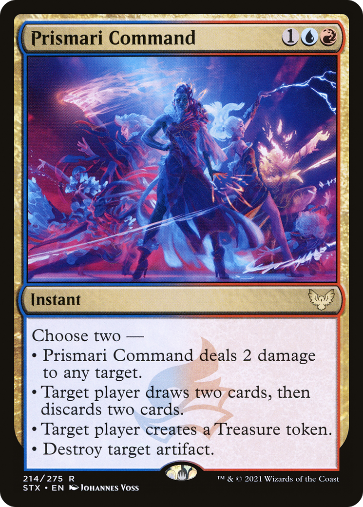Prismari Command (STX-214) [Strixhaven: School of Mages]