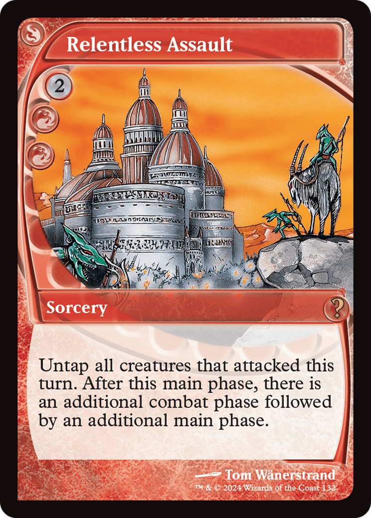 Relentless Assault (MB2-132) [Mystery Booster 2]