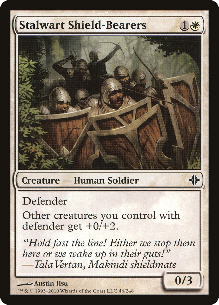 Stalwart Shield-Bearers (ROE-046) [Rise of the Eldrazi]