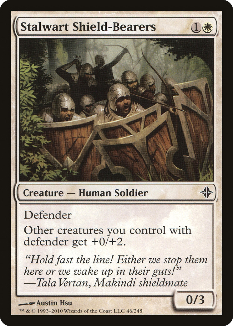 Stalwart Shield-Bearers (ROE-046) [Rise of the Eldrazi]