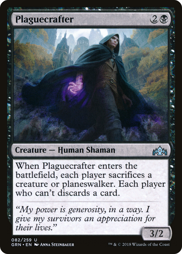 Plaguecrafter (GRN-082) [Guilds of Ravnica]