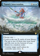 Thassa's Intervention (THB-307) [Theros Beyond Death]: (Extended Art) Foil