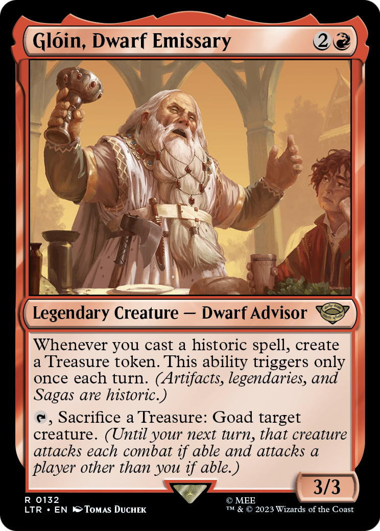 Gloin, Dwarf Emissary (LTR-132) [The Lord of the Rings: Tales of Middle-earth]