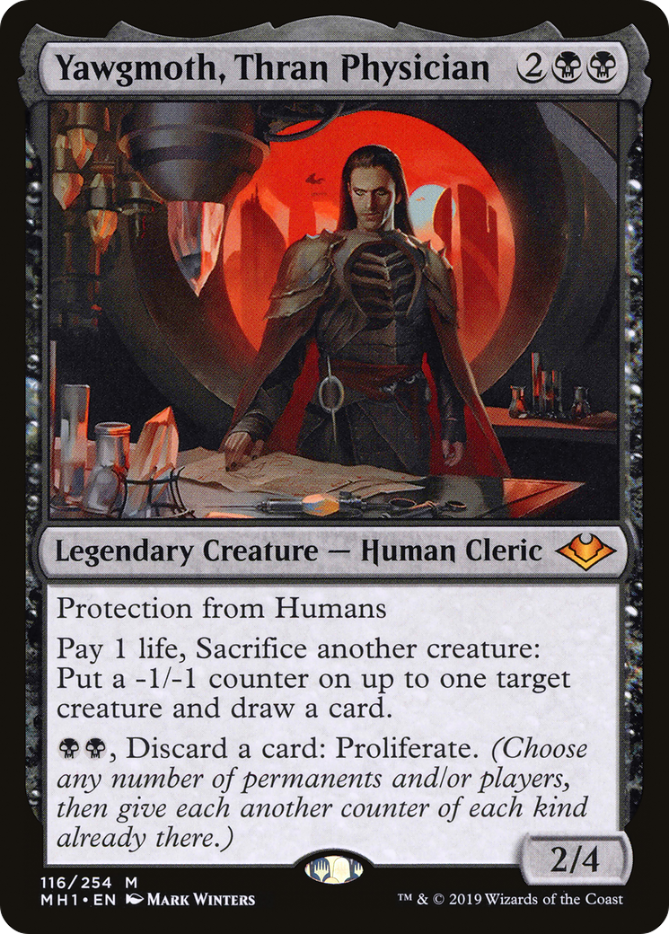Yawgmoth, Thran Physician (MH1-116) [Modern Horizons]