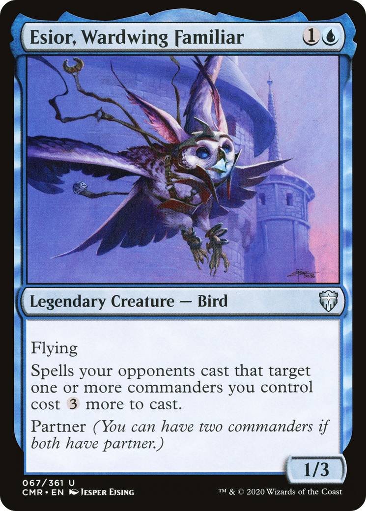 Esior, Wardwing Familiar (CMR-067) [Commander Legends]