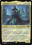 Inquisitor Greyfax (Surge Foil) (40K-003) [Warhammer 40,000 Commander] Foil