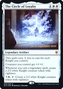 The Circle of Loyalty (PRE-09S) [Throne of Eldraine Promos] Foil