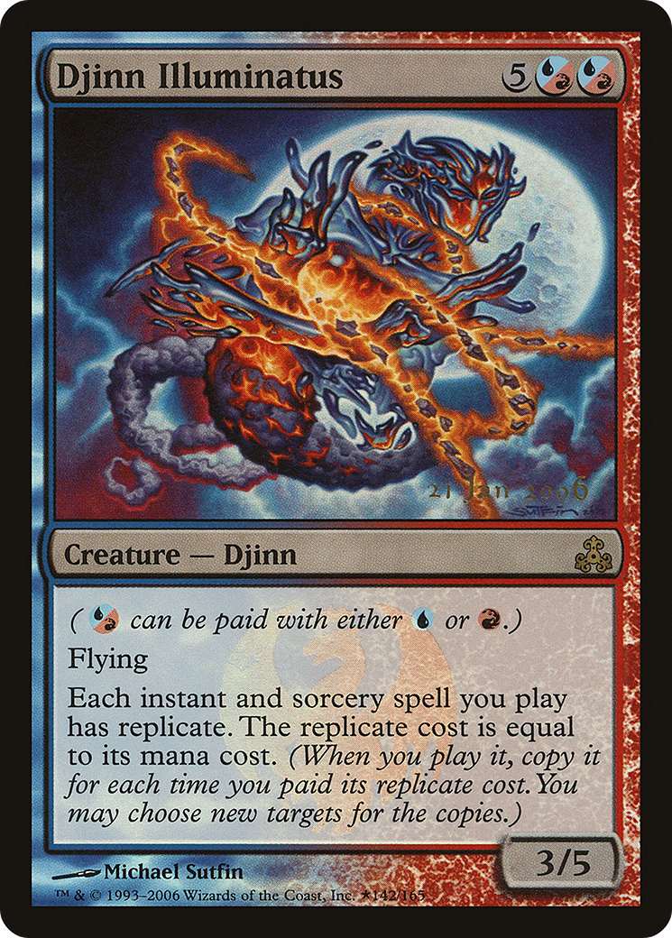 Djinn Illuminatus (PRE-142★) [Guildpact Promos] Foil