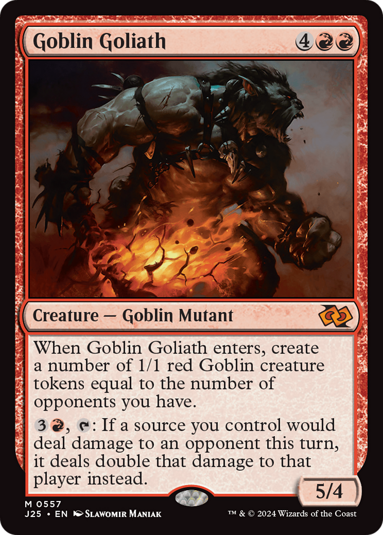 Goblin Goliath (J25-557) [Foundations Jumpstart]