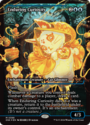 Enduring Curiosity (DSK-388) [Duskmourn: House of Horror]: (Showcase) Foil