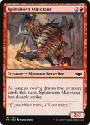 Spinehorn Minotaur (MH1-147) [Modern Horizons]