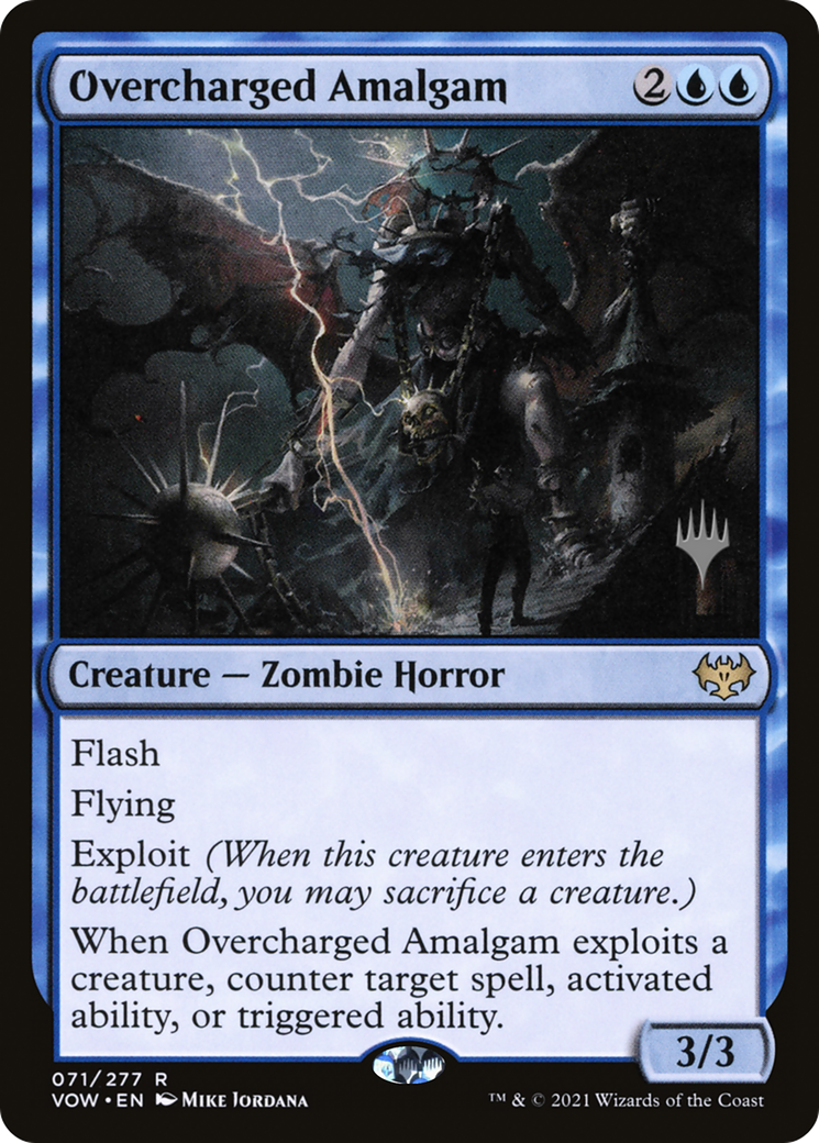 Overcharged Amalgam (PPDMU-71P) [Innistrad: Crimson Vow Promos] Foil