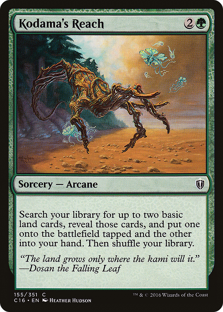 Kodama's Reach (C16-155) [Commander 2016]