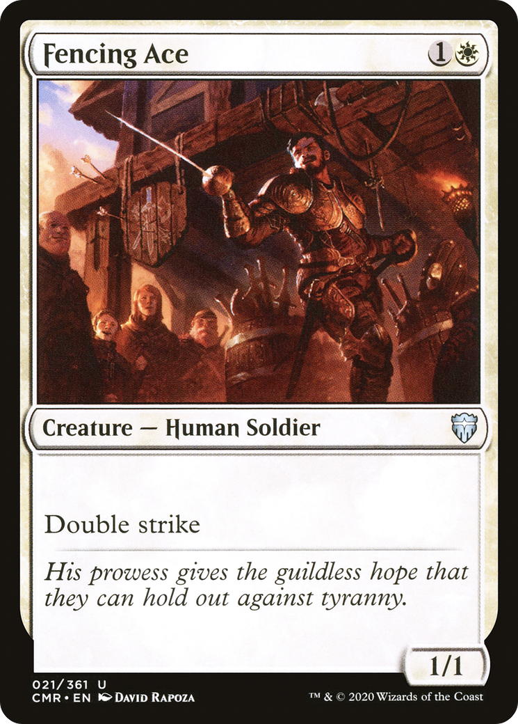 Fencing Ace (CMR-021) [Commander Legends]