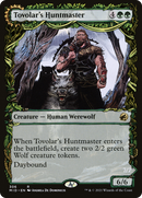 Tovolar's Huntmaster // Tovolar's Packleader (MID-306) [Innistrad: Midnight Hunt]: (Showcase, Double Faced Transform) Foil