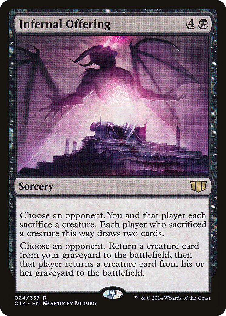Infernal Offering (C14-024) [Commander 2014]