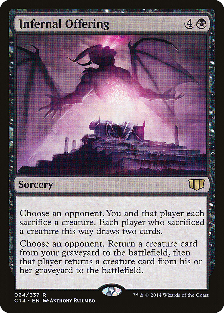 Infernal Offering (C14-024) [Commander 2014]