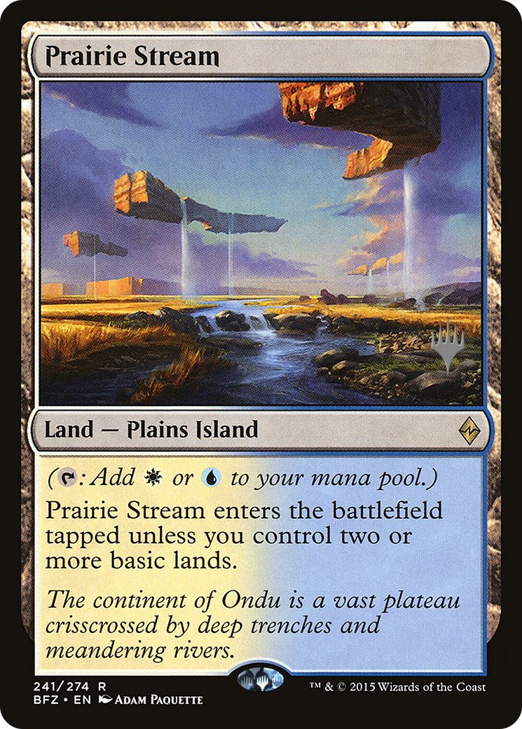 Prairie Stream (PPKHM-241P) [Promo Pack: Battle for Zendikar Promos]