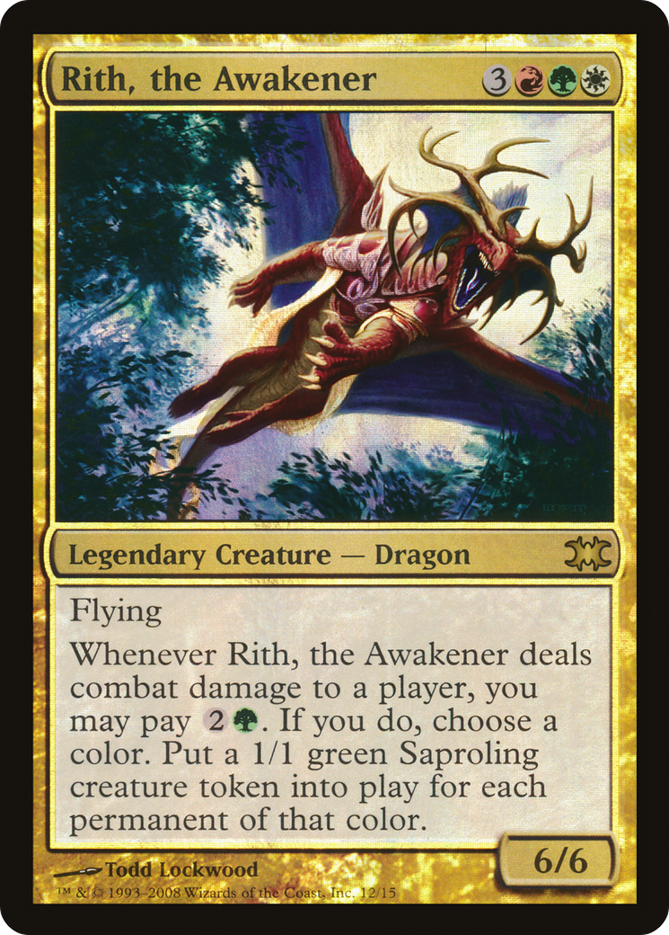 Rith, the Awakener (DRB-012) [From the Vault: Dragons] Foil
