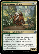 Burrowguard Mentor (BLB-206) [Bloomburrow] Foil