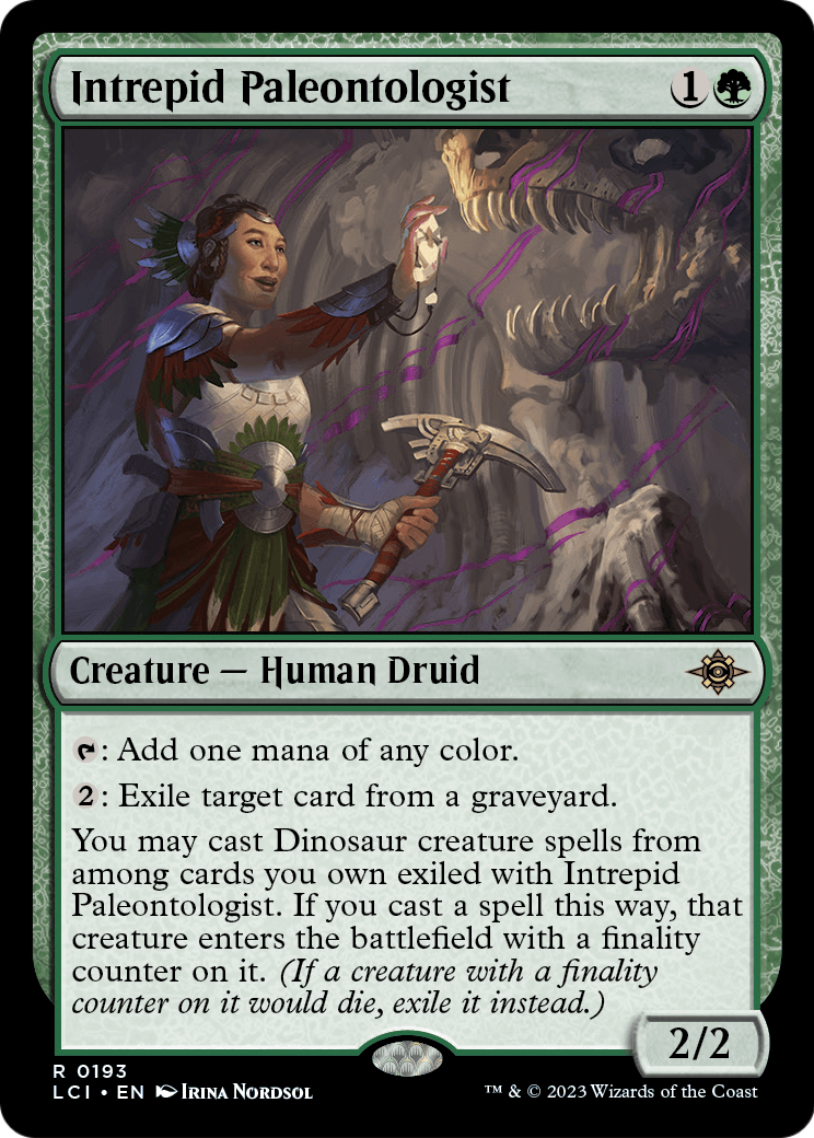 Intrepid Paleontologist (LCI-193) [The Lost Caverns of Ixalan]