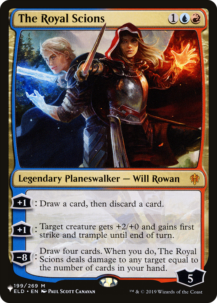 The Royal Scions (LIST-ELD-199) [The List] Foil