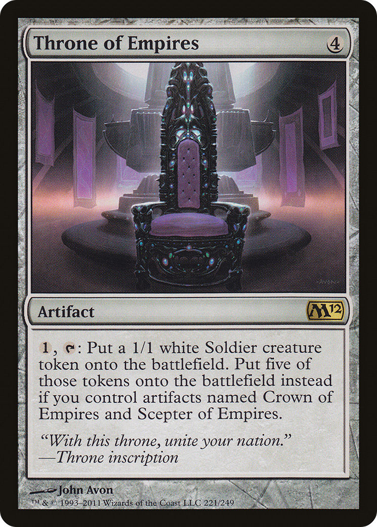 Throne of Empires (M12-221) [Magic 2012]