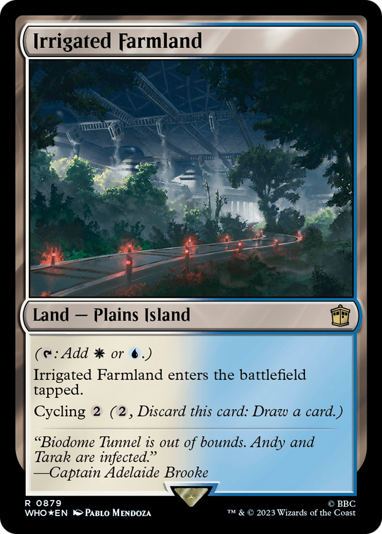 Irrigated Farmland (WHO-879) [Doctor Who] Foil