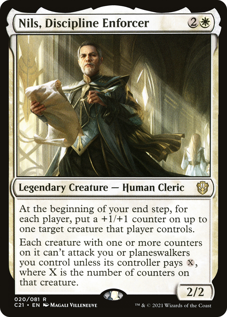 Nils, Discipline Enforcer (C21-020) [Commander 2021]