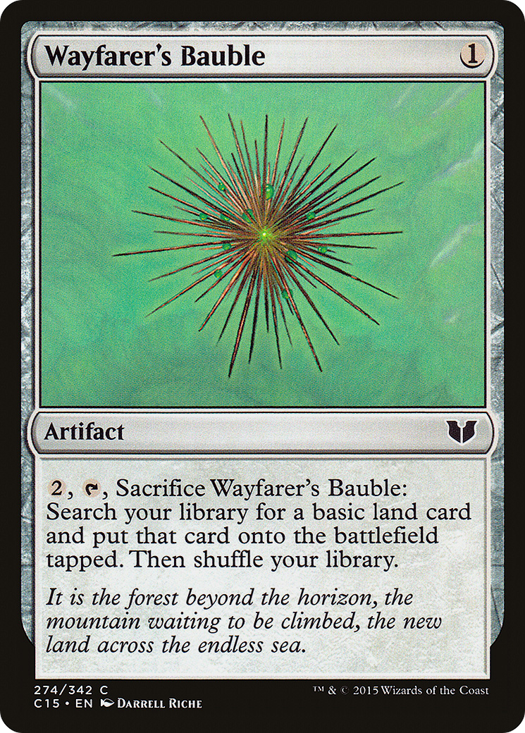 Wayfarer's Bauble (C15-274) [Commander 2015]