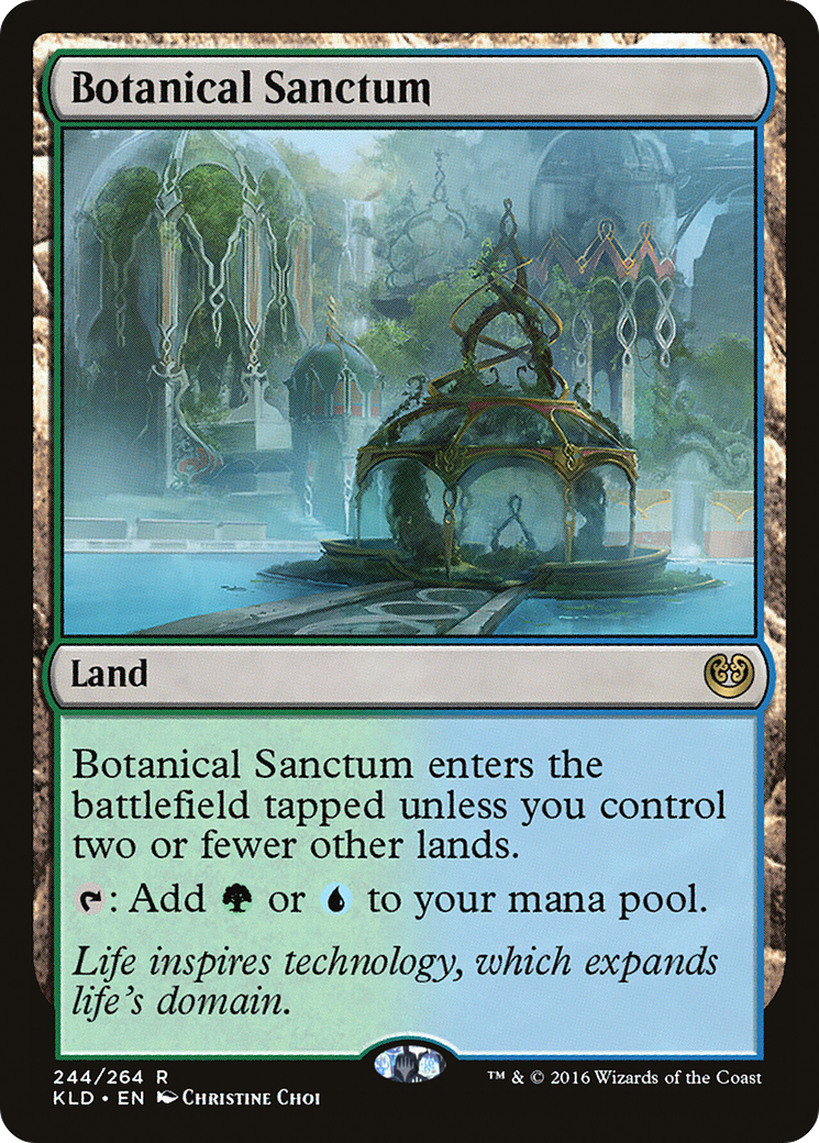 Botanical Sanctum (KLD-244) [Kaladesh] Foil