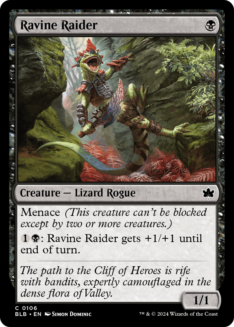 Ravine Raider (BLB-106) [Bloomburrow]