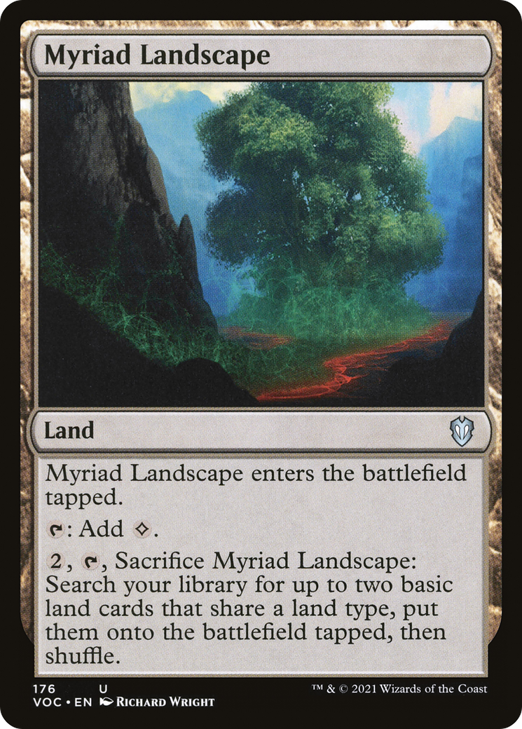 Myriad Landscape (VOC-176) [Crimson Vow Commander]