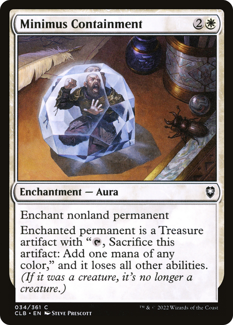 Minimus Containment (CLB-034) [Commander Legends: Battle for Baldur's Gate]