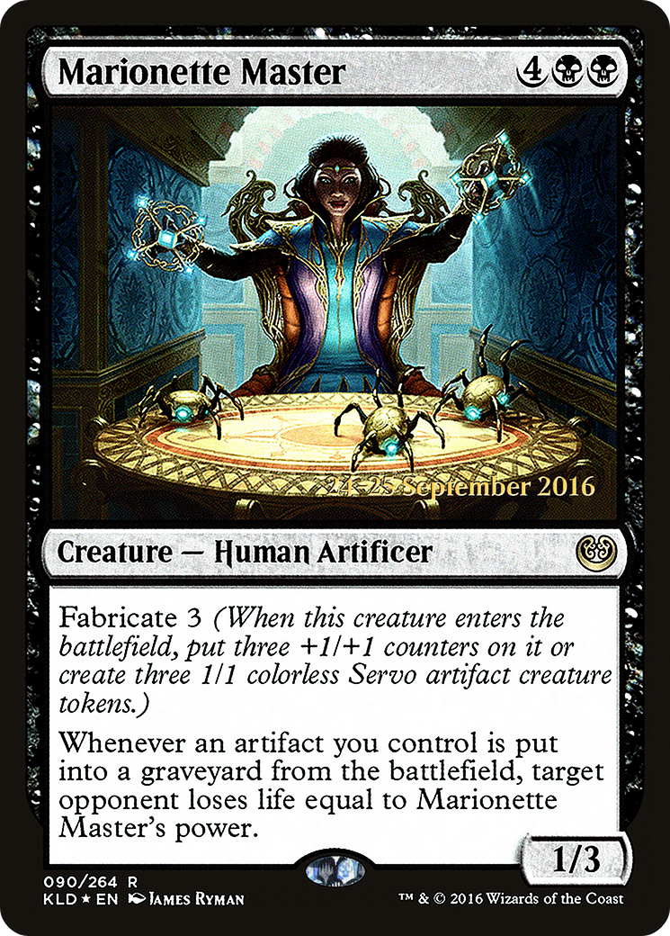 Marionette Master (PRE-90S) [Kaladesh Promos] Foil