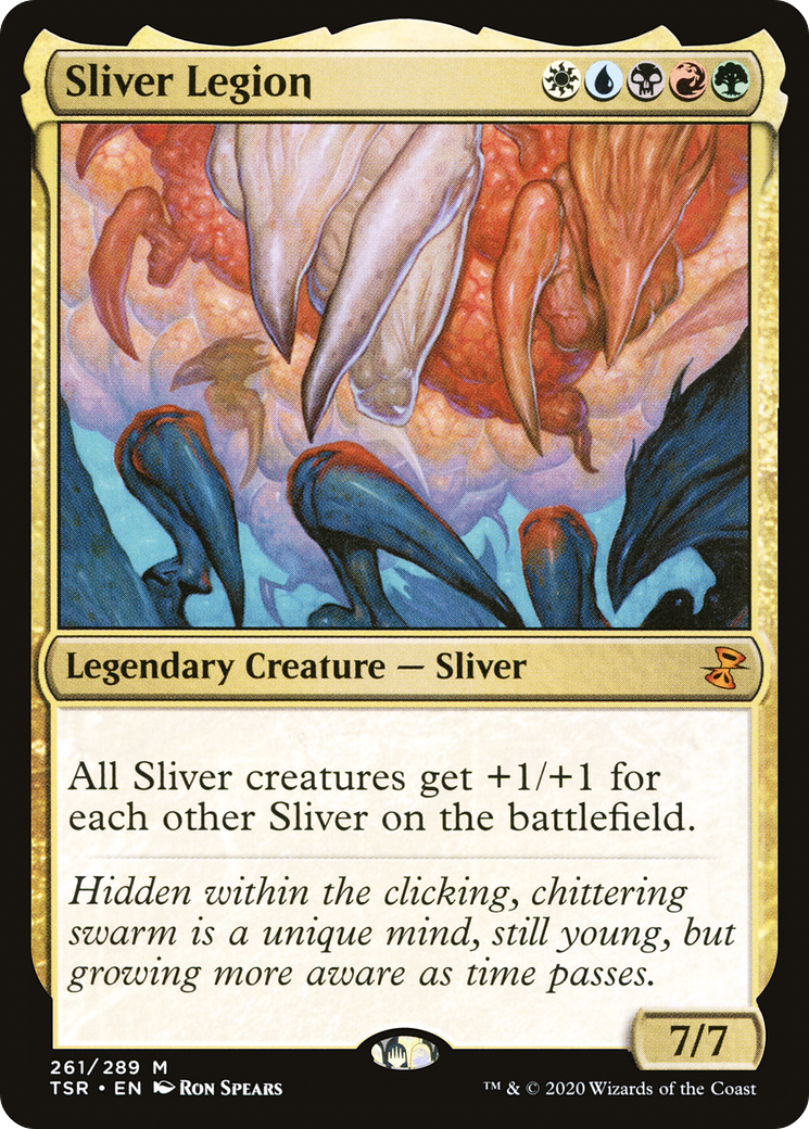 Sliver Legion (TSR-261) [Time Spiral Remastered] Foil