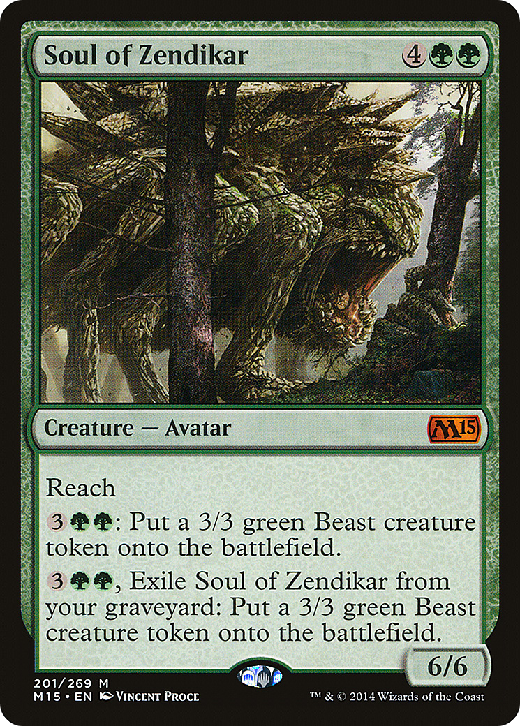 Soul of Zendikar (M15-201) [Magic 2015]