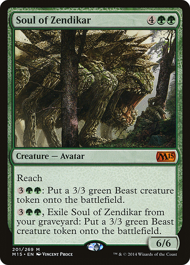 Soul of Zendikar (M15-201) [Magic 2015]
