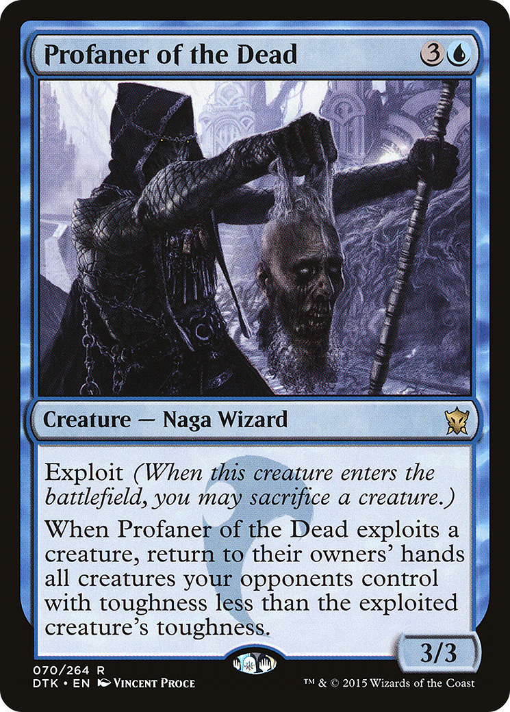 Profaner of the Dead (DTK-070) [Dragons of Tarkir] Foil