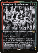 Halana and Alena, Partners (Showcase) (VOW-325) [Innistrad: Crimson Vow]