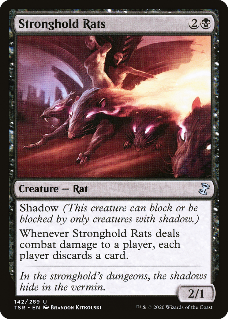 Stronghold Rats (TSR-142) [Time Spiral Remastered]