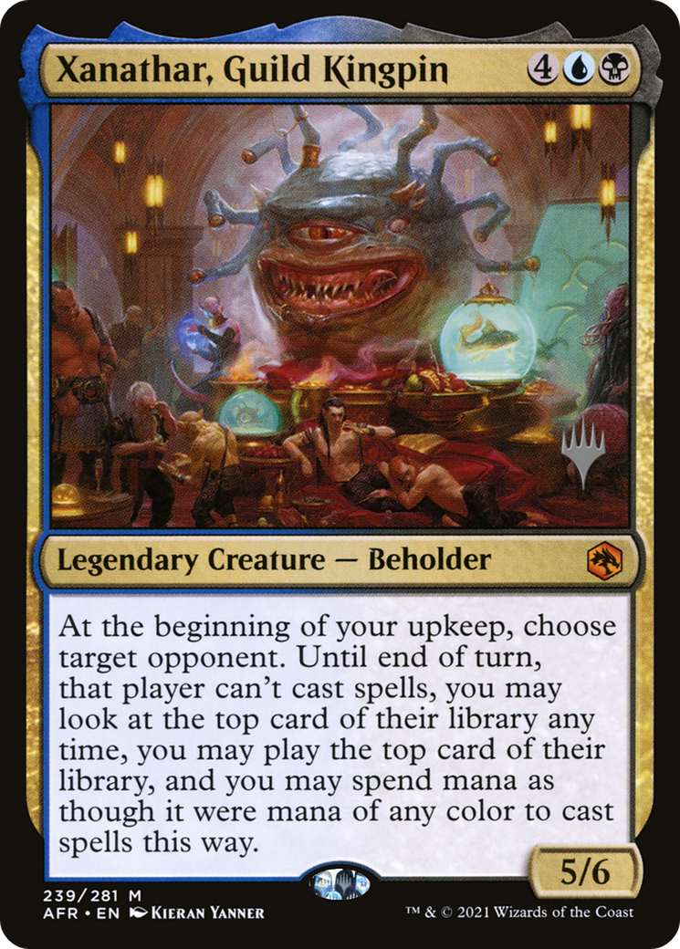 Xanathar, Guild Kingpin (PPAFR-239P) [Adventures in the Forgotten Realms Promos]