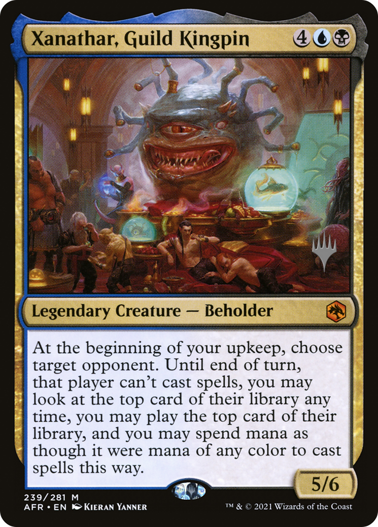 Xanathar, Guild Kingpin (PPAFR-239P) [Promo Pack: Adventures in the Forgotten Realms Promos]