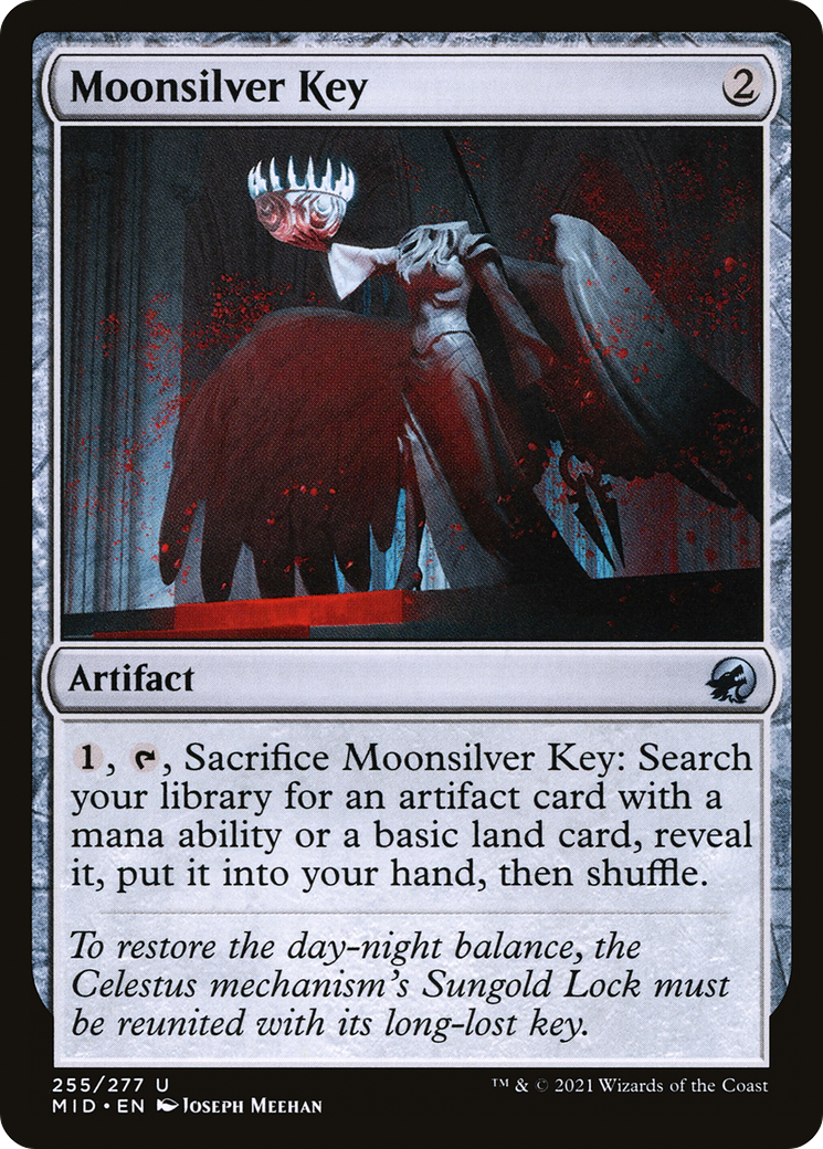 Moonsilver Key (MID-255) [Innistrad: Midnight Hunt] Foil