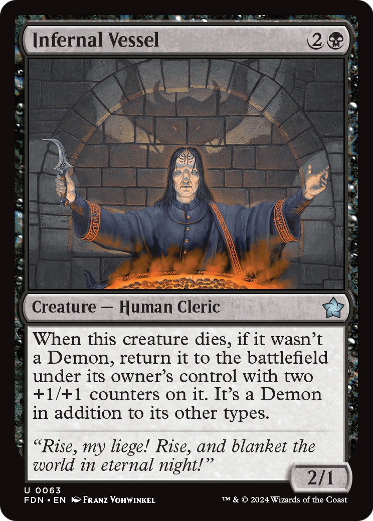 Infernal Vessel (FDN-063) [Foundations]