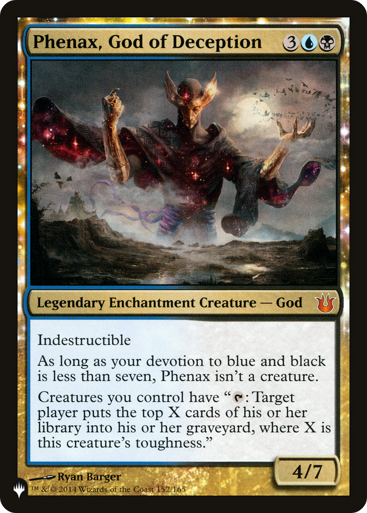 Phenax, God of Deception (LIST-BNG-152) [The List]